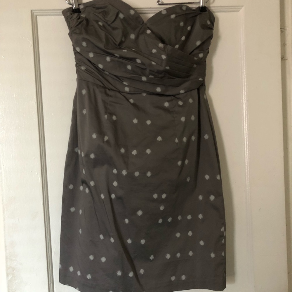 Strapless cocktail dress